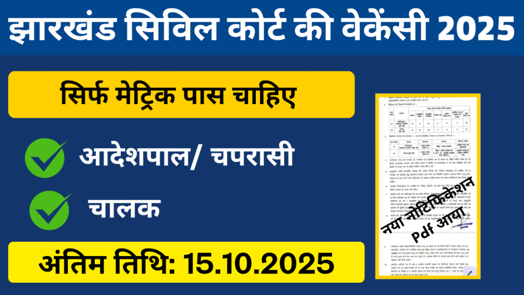 Civil Court Vacancy