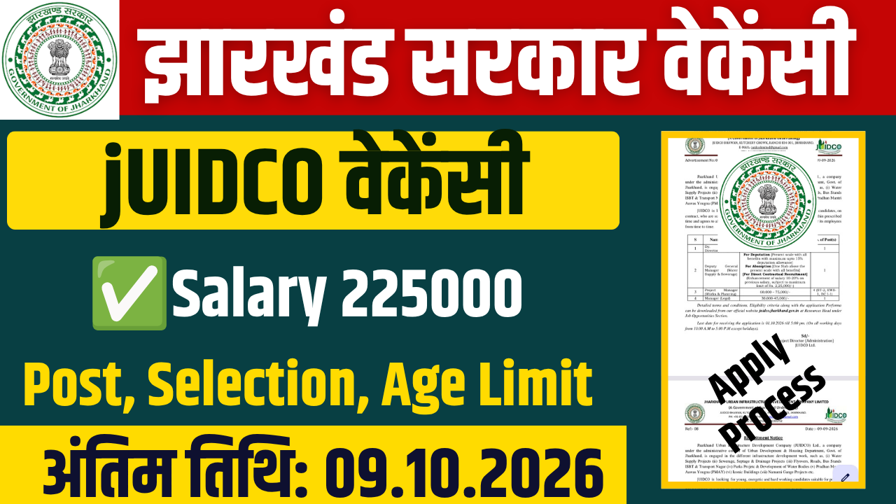 JUIDCO Recruitment 2026