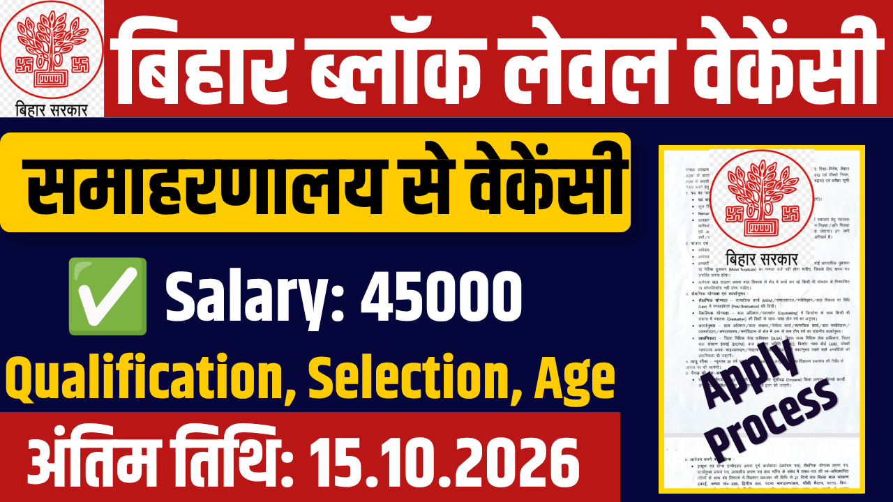 Patna District Recruitment 2026